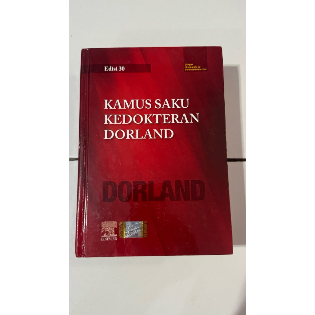 (Preloved/Bekas) Kamus Saku Kedokteran Dorland Edisi 30