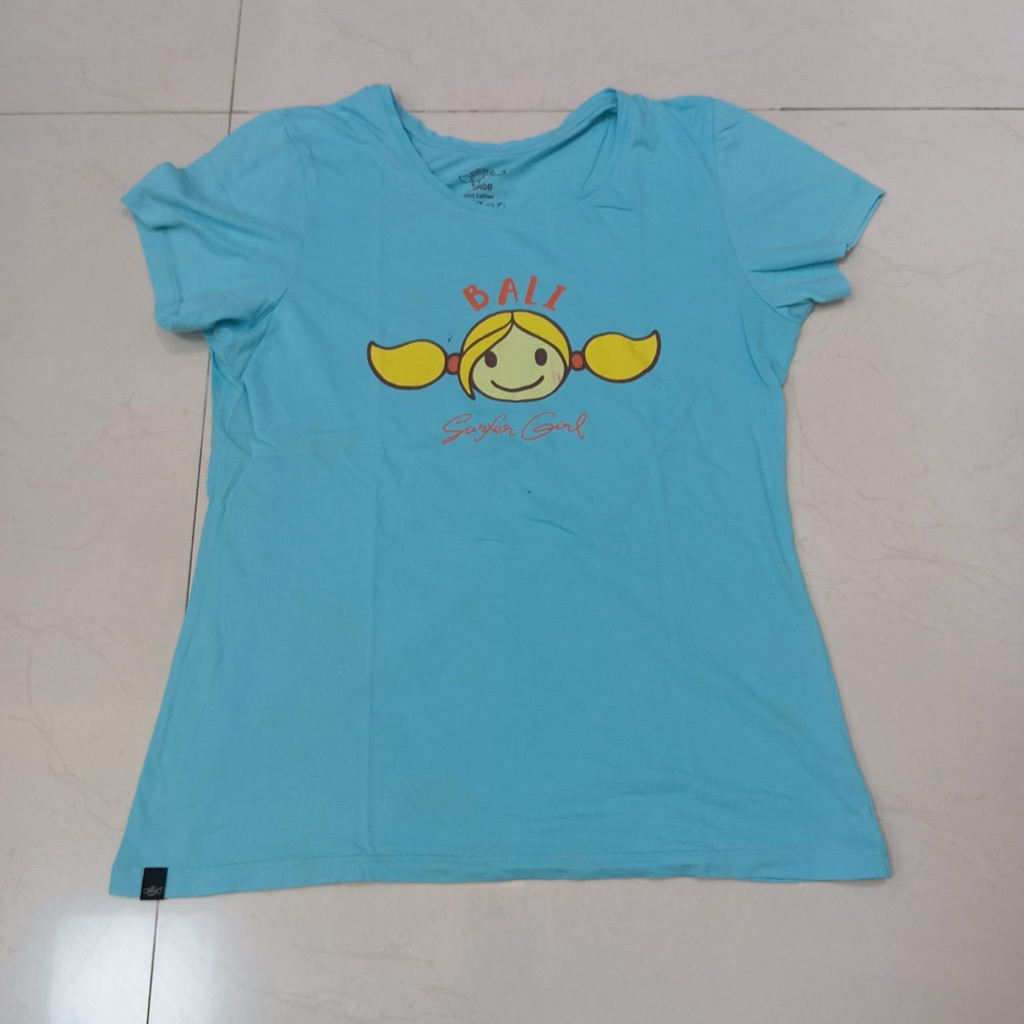 Kaos surfer girl bali tshirt surfer girl bali tshirt anak perempuan
