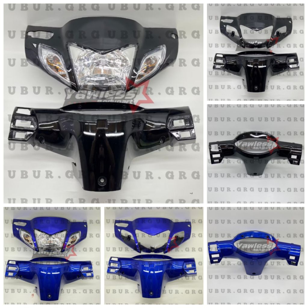 Batok Karisma 125 / batok kepala karisma 125 D / karisma 125 D Biru Hitam