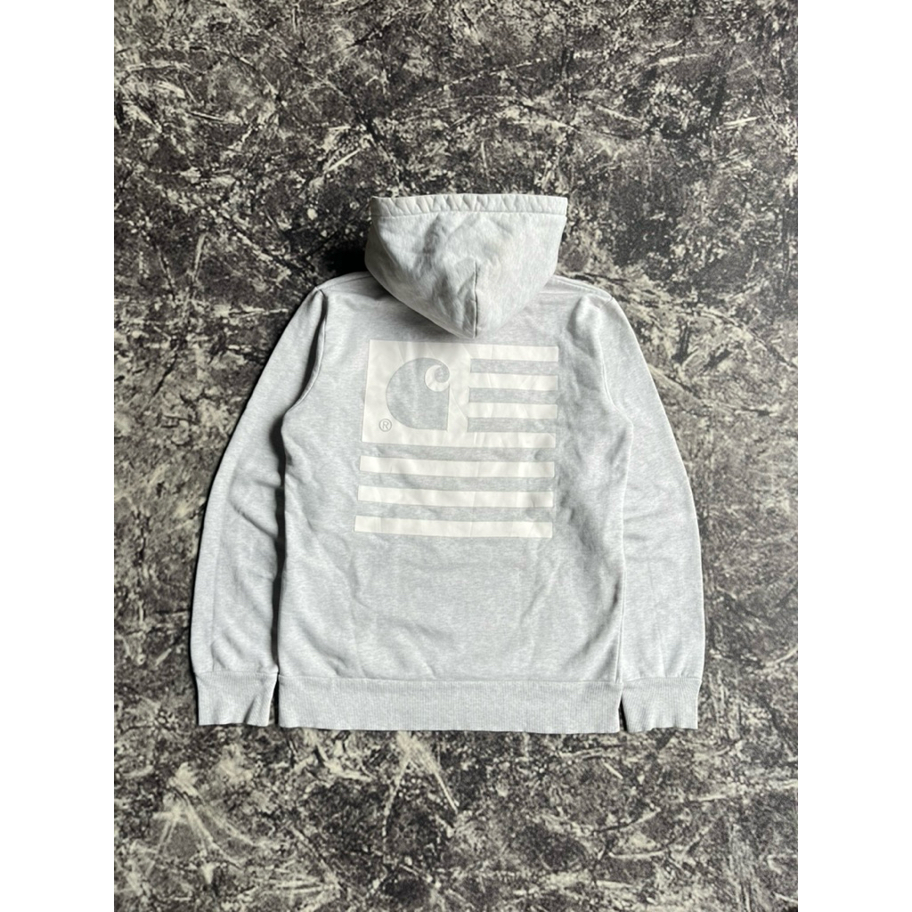 Carhartt WIP Hoodie State Flag Grey
