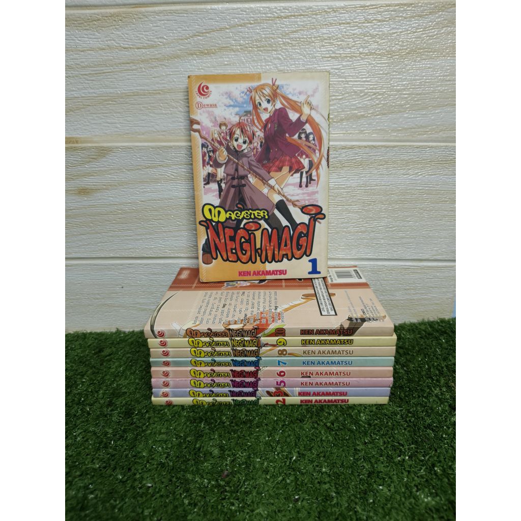 Komik Magister Negi Magi Set 1-3, 5-10 (9 Buku) Second