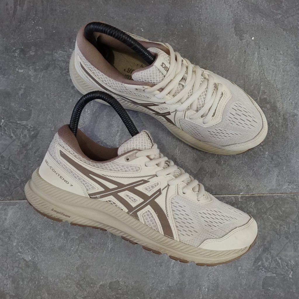 Asics Gel Contend 7 Cream 1012B540-100 Original ( Size 37,5 / 23,5 cm )