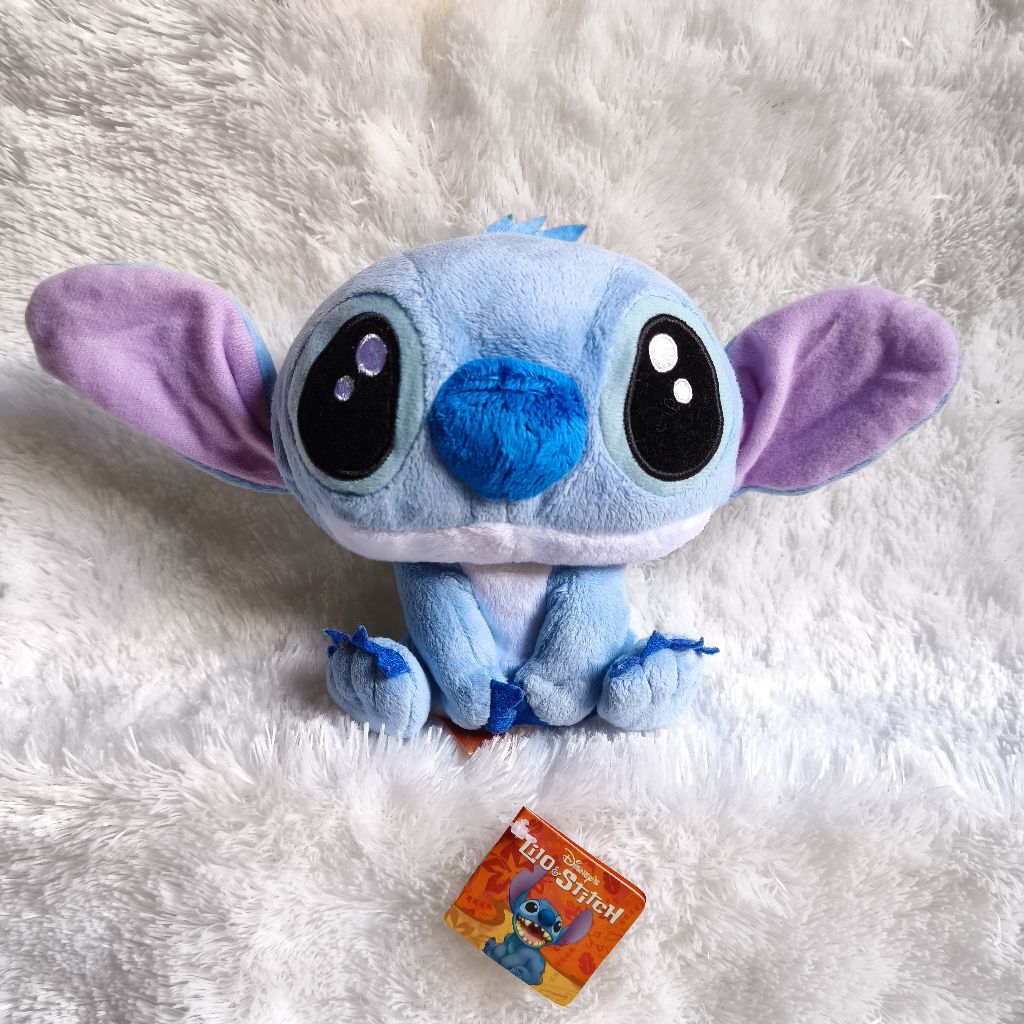 BONEKA STITCH DUDUK ORIGINAL LILO STITCH. BONEKA DISNEY STITCH