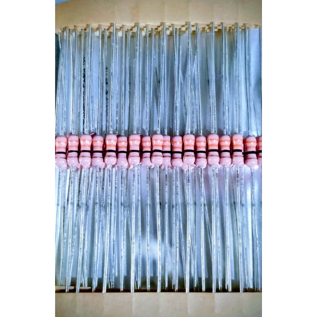 resistor 33 ohm 30 ohm 33r 33ohm 1/4watt japan 10pcs