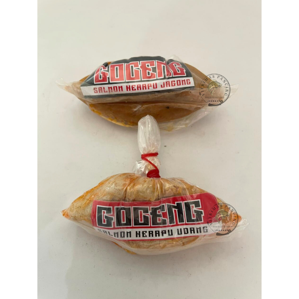 Umpan Goceng Salmon Kerapu Udang/Umpan Goceng Salmon Kerapu Jagung/Umpan pancing siap pakai