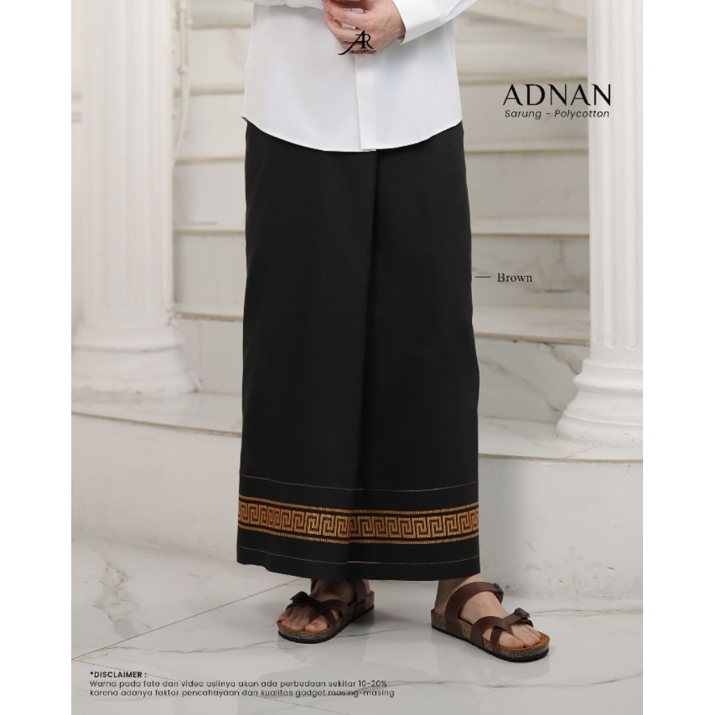 SARUNG ADNAN TERBARU BAHAN POLLY CATTON BY ARRAFI ORI