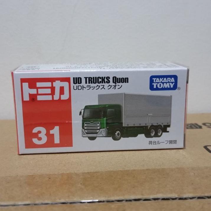 Diecast Takara tomy tomica No 31 UD Trucks Quon miniatur truk