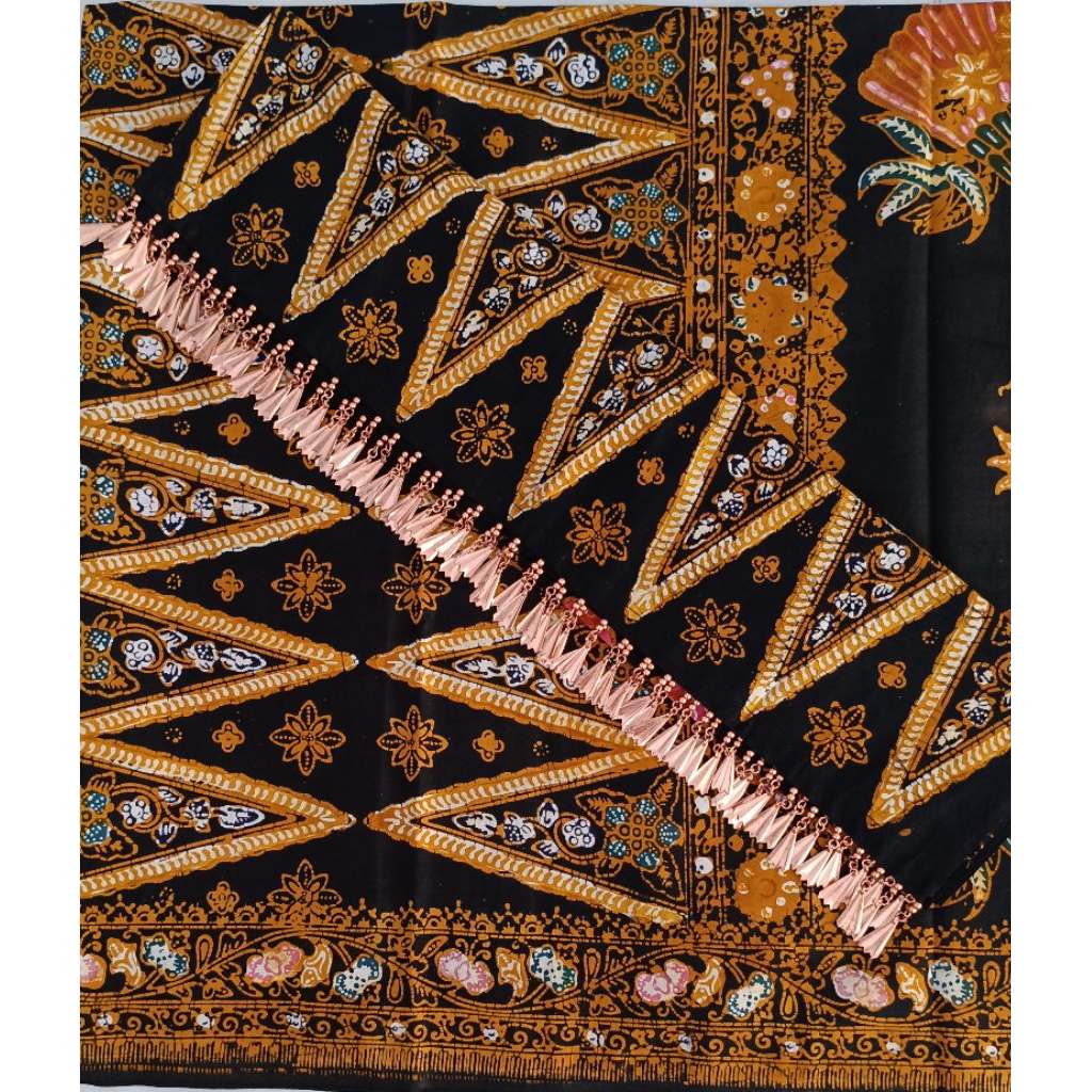 kain batik Jambi ori tekuluk ronce ekor seluang dua sisi