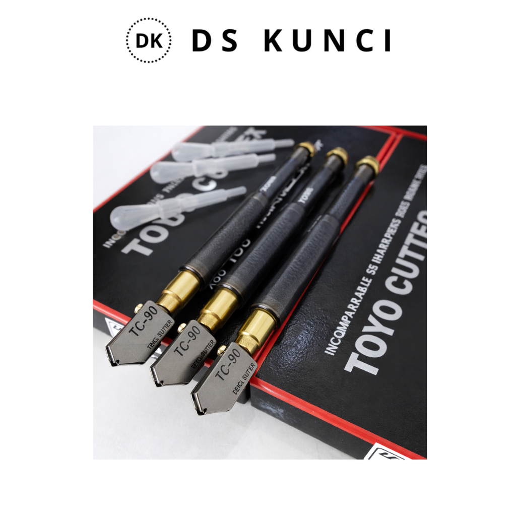 Pisau Potong Kaca TOYO TC-90 Original Jepang | Super Tajam