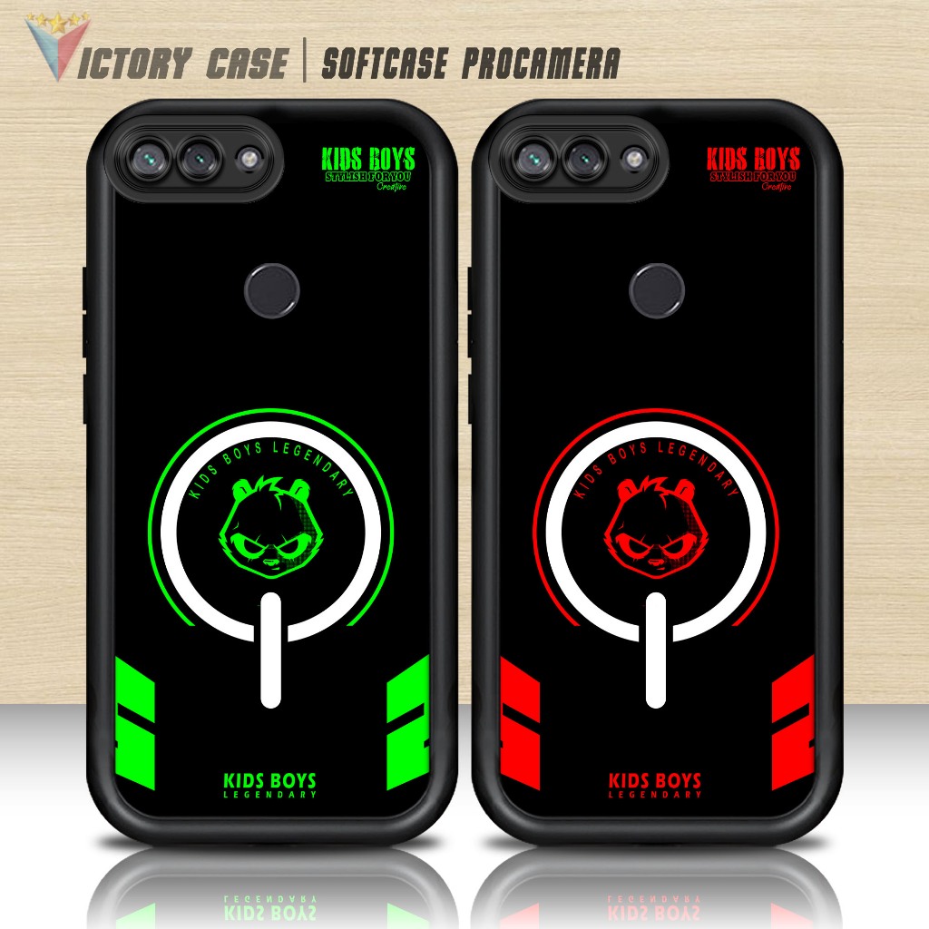 Case XIAOMI 8 LITE Motif ( KIDS BOYS ) Casing Handphone Softcase Glossy Anti Jamur