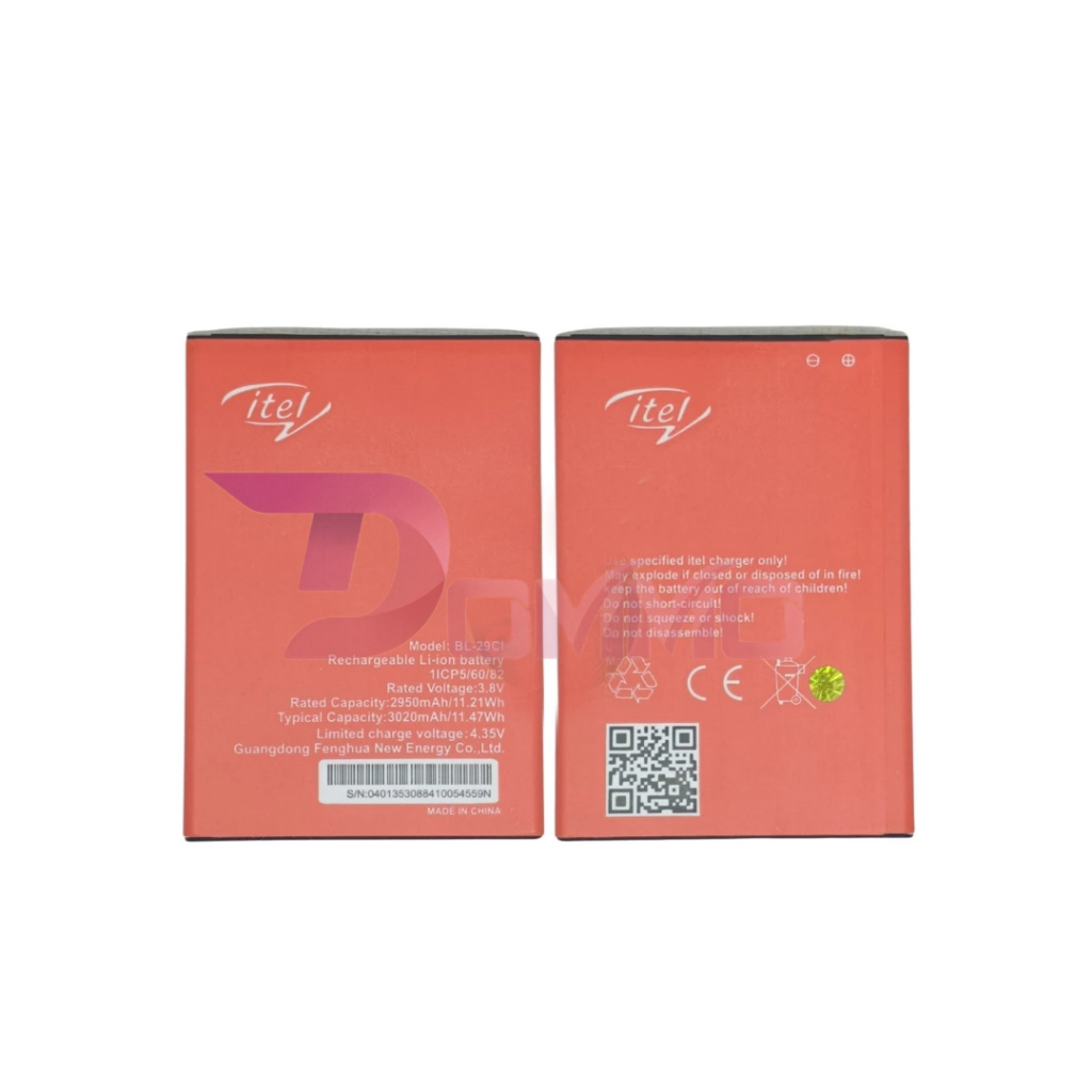 BATERAI / BATTERY / BATRE ITEL A26 / BL-29CI ORI