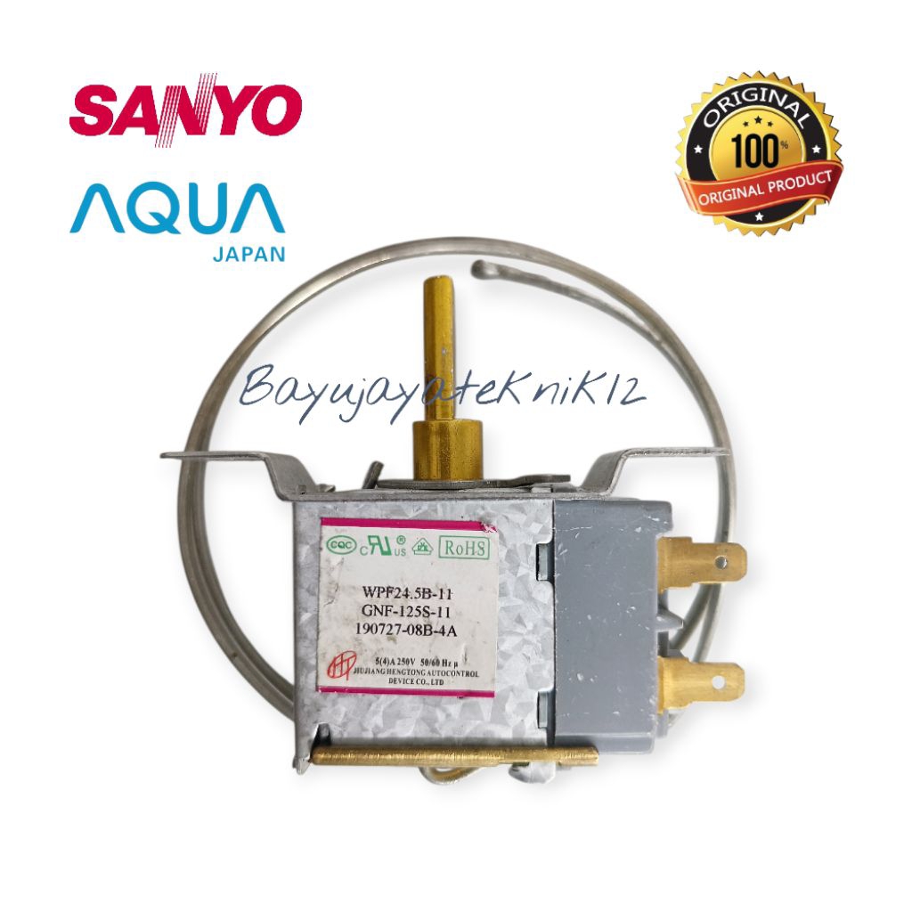 Thermostat - Sensor suhu/ Otomatis Kulkas SANYO/AQUA 1 Pintu/ 2 Pintu | Original