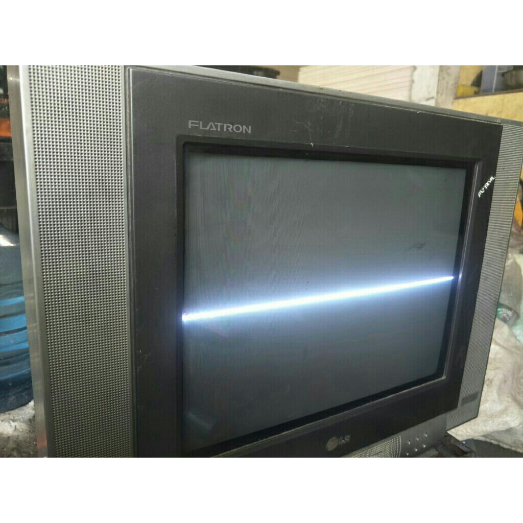 mesin tv LG FLATRON 14inch