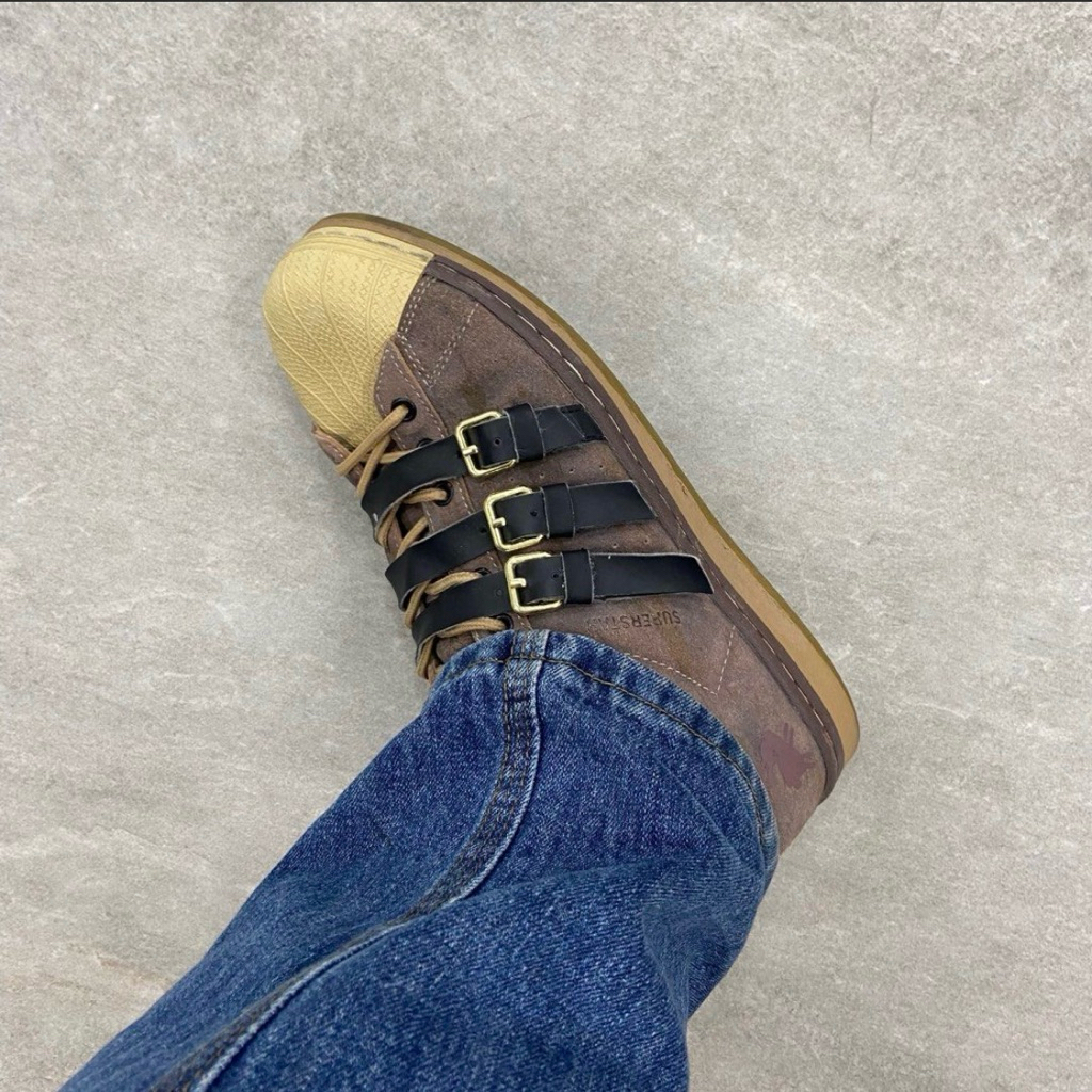 Adidas Superstar Melting Sadness Karoro Hole Brown