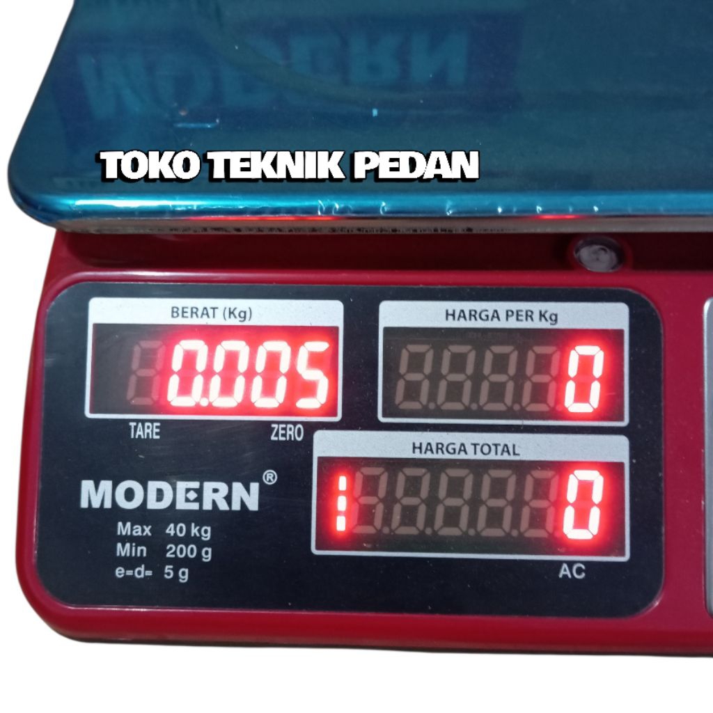 Timbangan Duduk Digital 40Kg Modern Presisi Tinggi / Timbangan Digital Sayuran Buah Beras  Laundry 4
