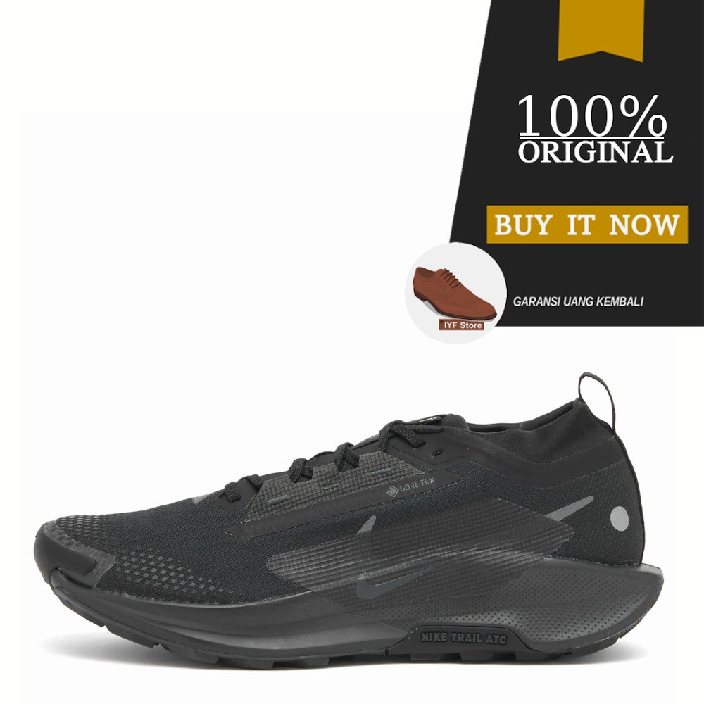 Sepatu Running Original Nike Pegasus Trail 5 GORE-TEX - Black/Anthracite