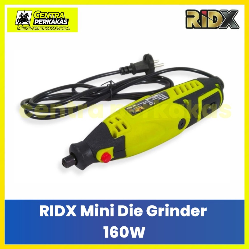 RIDX Mesin Tuner 160 Watt Mini Die Grinder Ukir Kayu Besi Akrilik