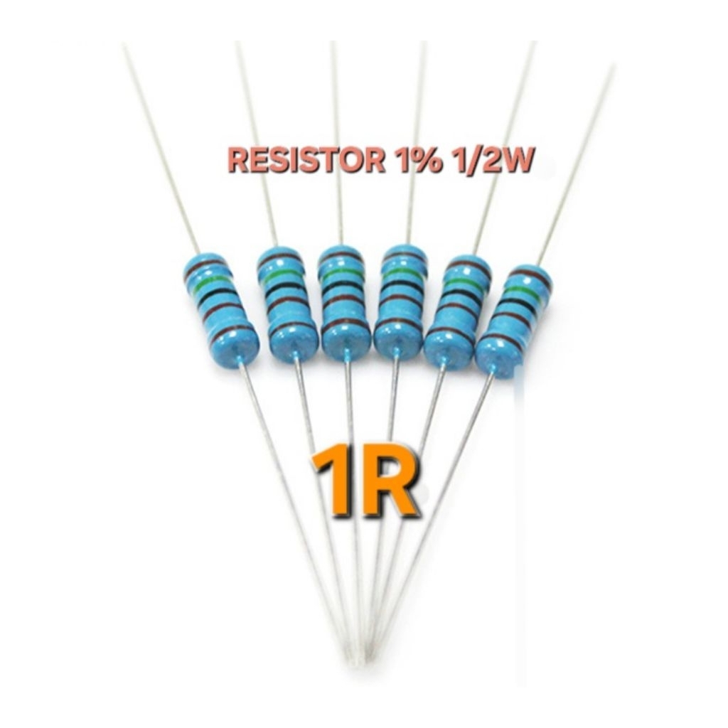 Resistor Metal Film 1 Ohm 1/2watt
