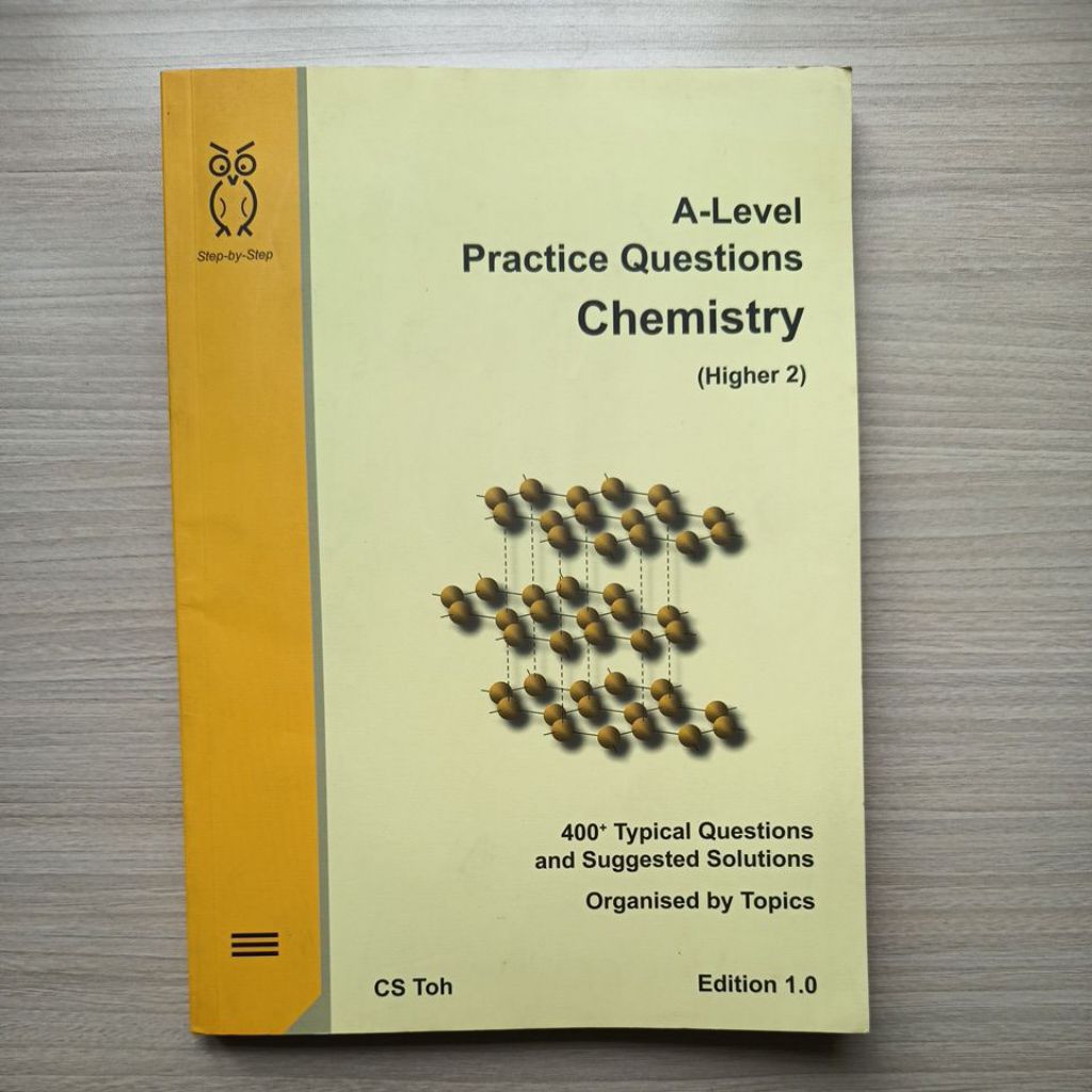 Buku A-Level Practice Questions Chemistry CS Toh Edition 1.0