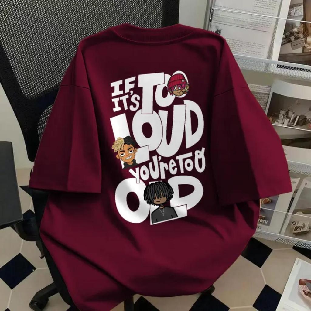 [COD] BASIQUE"ANIME BOY''/Baju oversize Unisex/Kaos atasan wanita korea style/Baju Kaos Distro Pria/