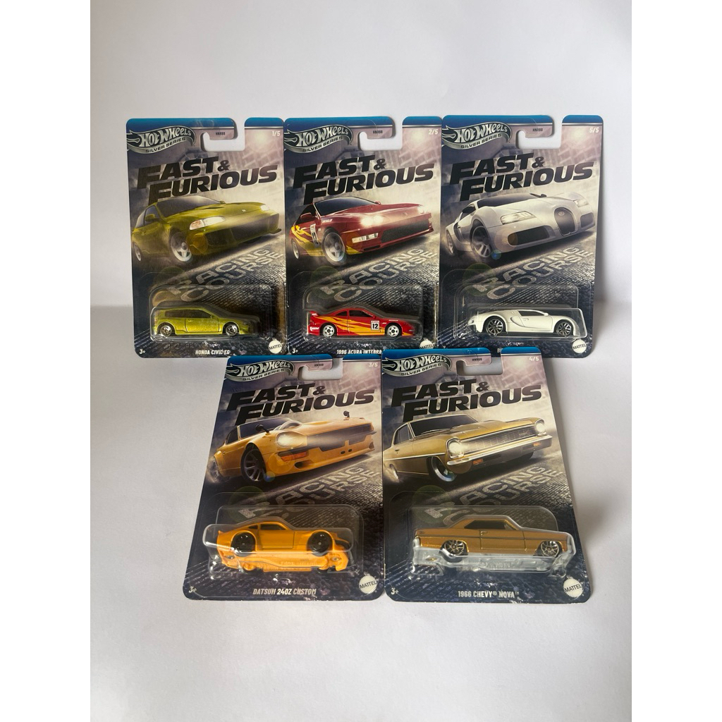 Hotwheels Fast & furious 2025 set