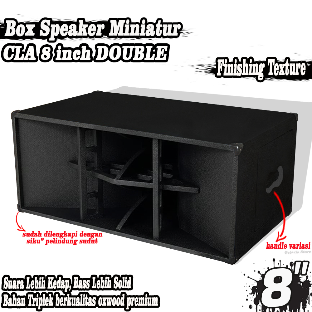 Box Speaker Miniatur CLA 8 INCH Texture