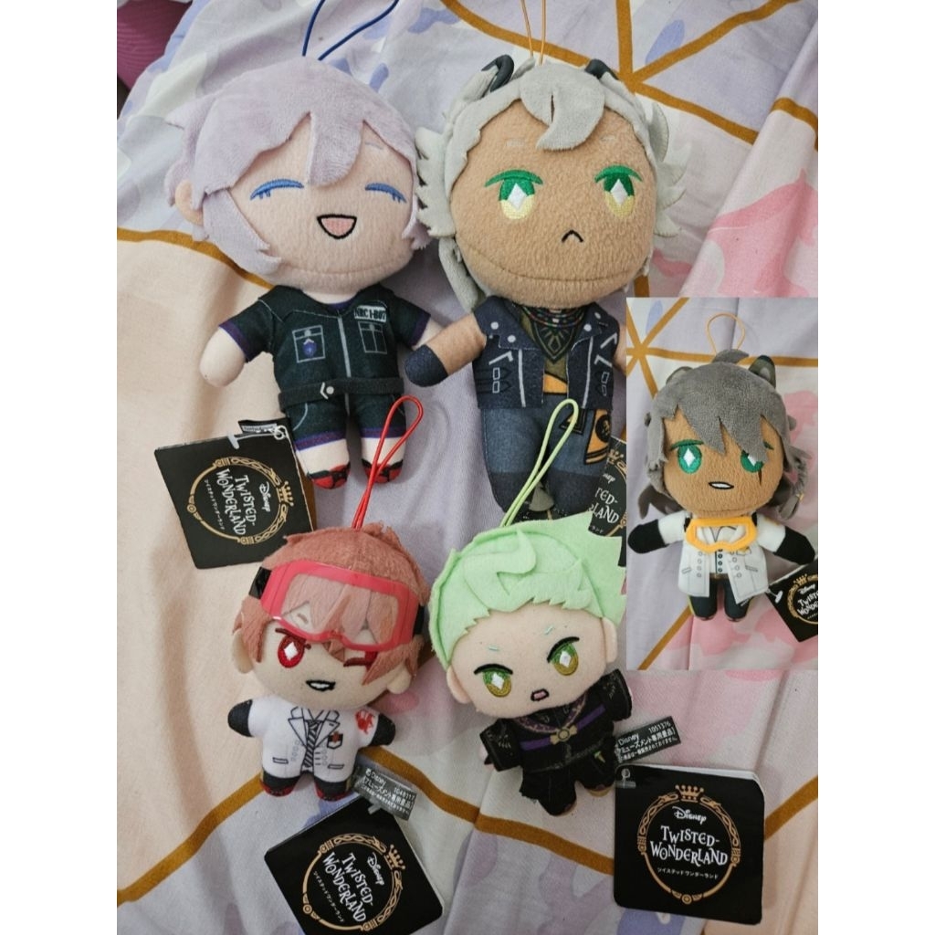 [SALE NEW ORI SEGA WITH TAG] Boneka Plush Twisted Wonderland Original Sega Riddle Rosehearts Jack Ho