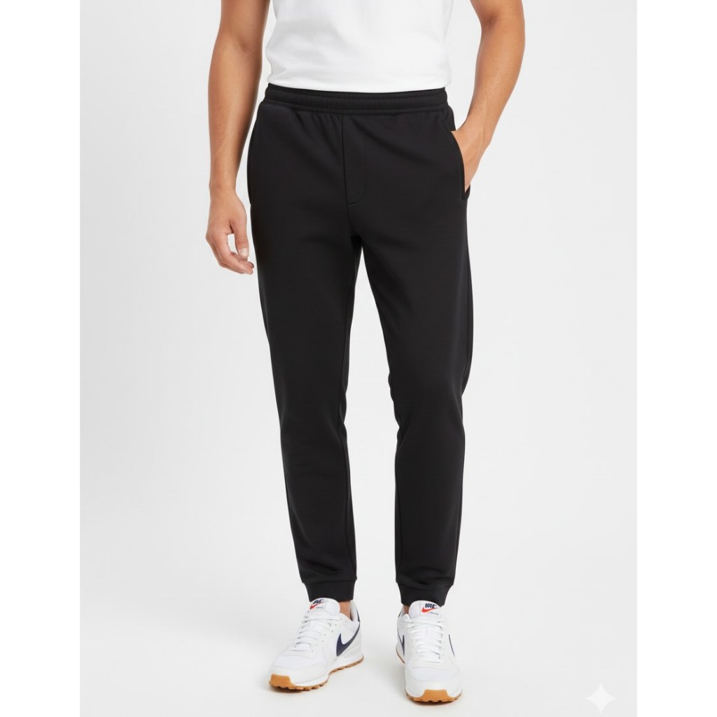 UNIQLO ULTRA STRETCH ACTIVE JOGGER PANTS - BLACK (27-29)