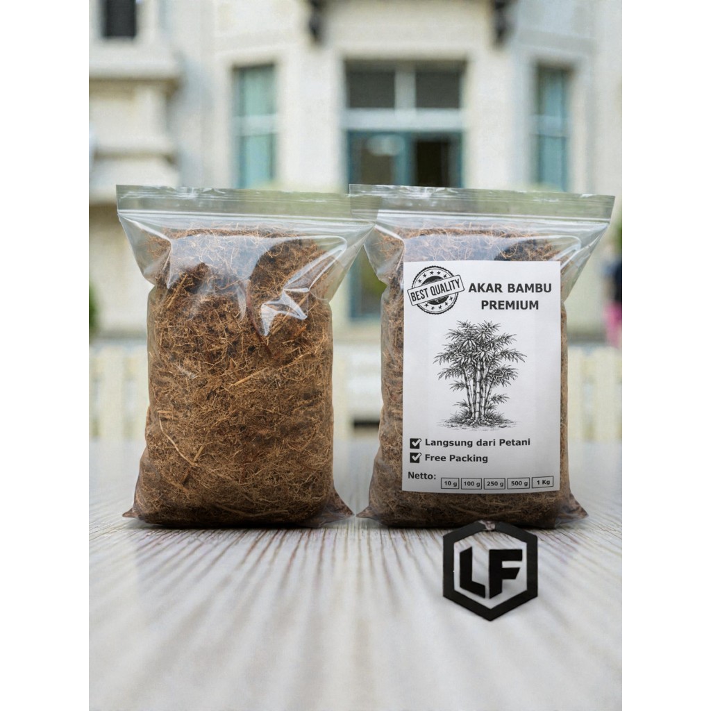 Akar Bambu Asli Pilihan Petani | Bahan JAKABA & PGPR – 1 Kg Siap Pakai