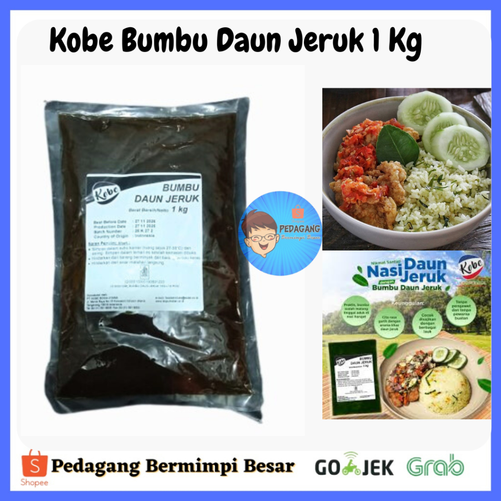 Kobe Bumbu Daun Jeruk 1 Kg/ Bumbu Kobe daun jeruk/ Bumbu Kobe