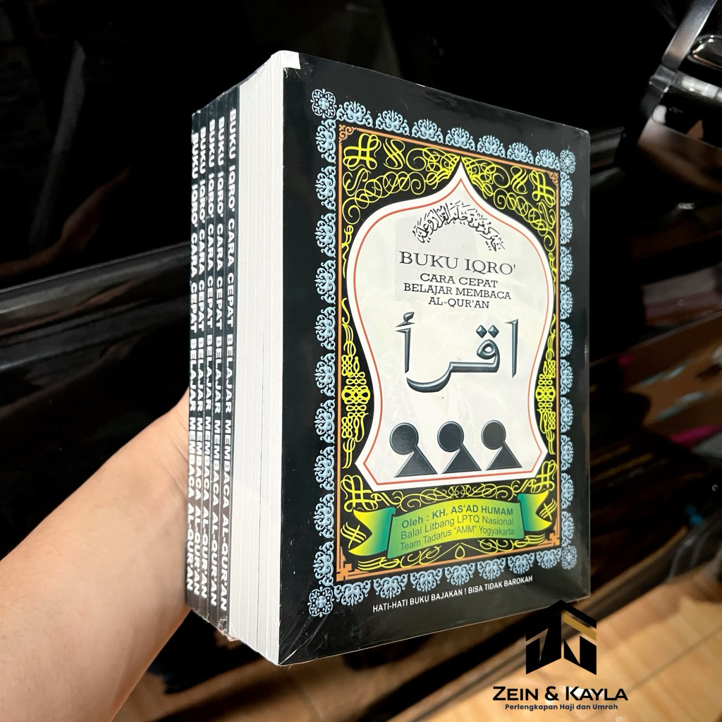 [ GROSIR 10 Pcs ] IQRO Besar A5 Jilid 1-6 Buku Iqro Besar TERMURAH