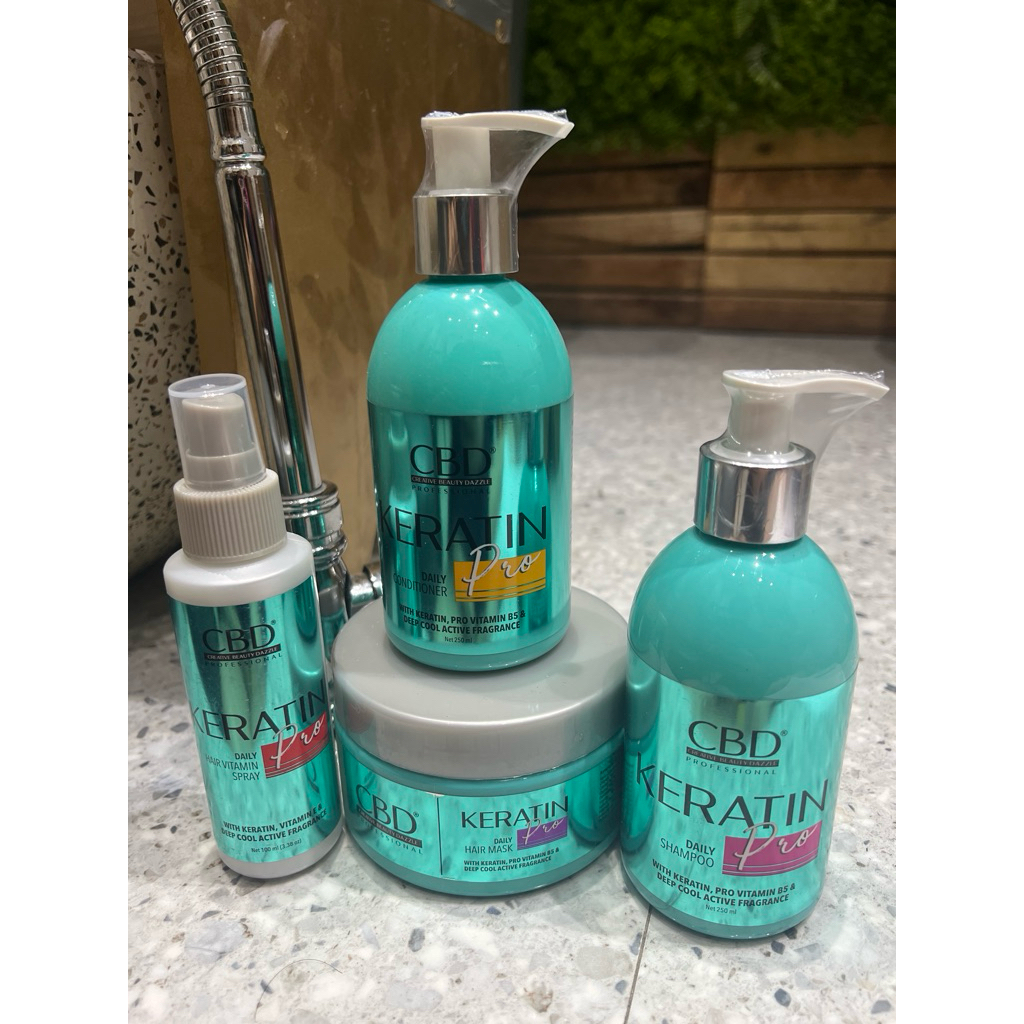 CBD KERATIN PRO PAKETAN, paket keratin rambut CBD