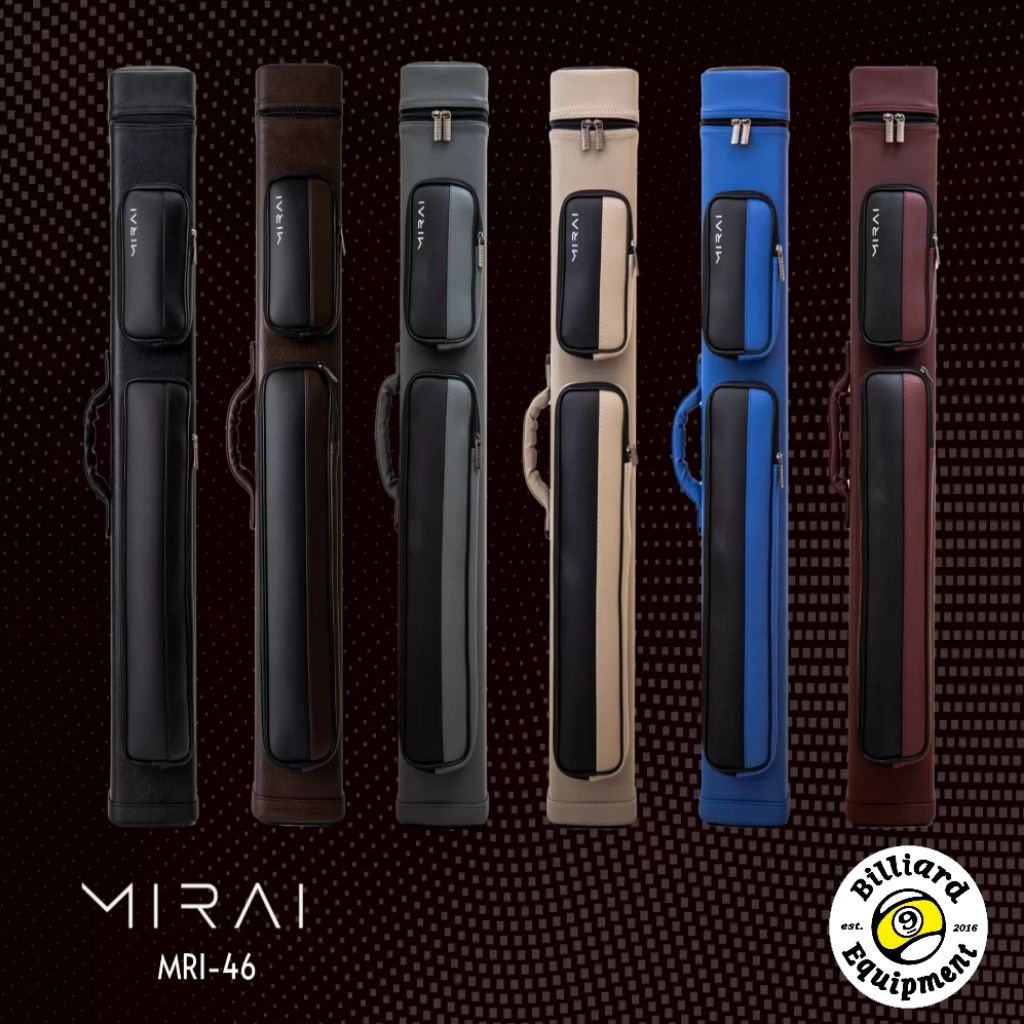 Mirai HardCase 4x6 | Tas Billiard Mirai | Cue Case Mirai