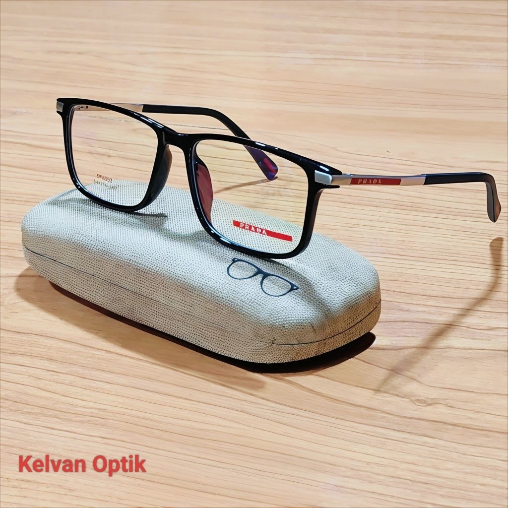 Kacamata baca plus progresif photocromic sporty lensa optik original