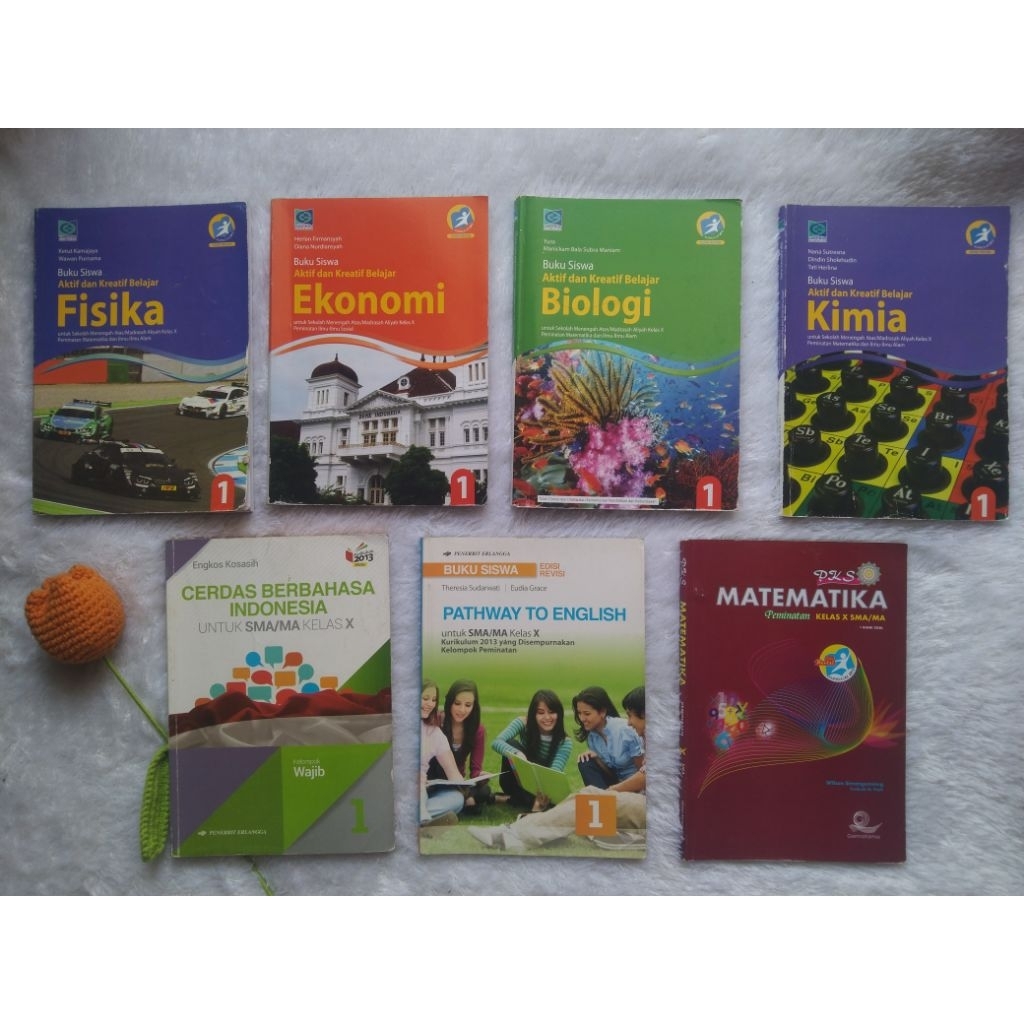 PRELOVED Buku SMA Kelas 10