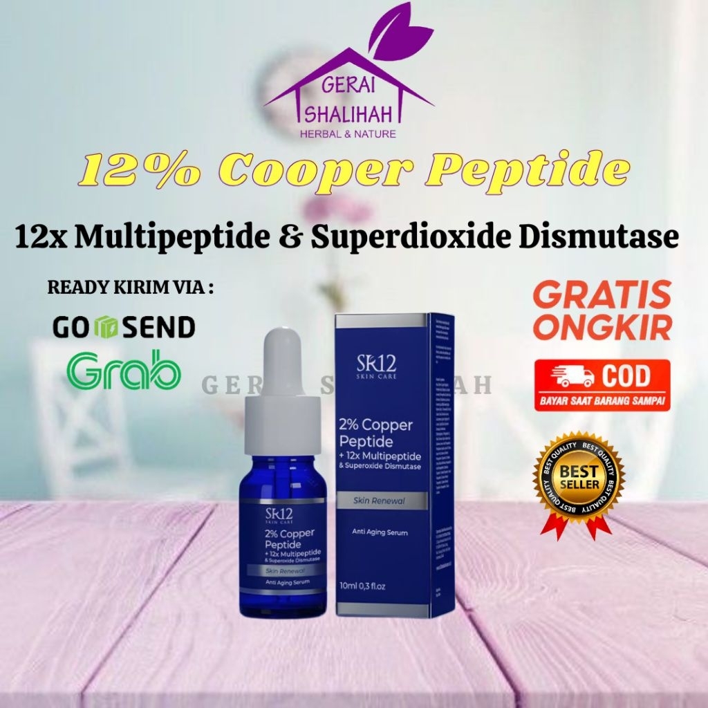 Serum Cooper Peptide 2% Serum SR12 Serum Anti Aging