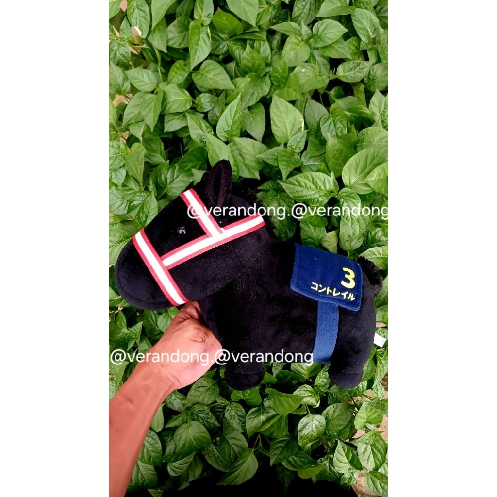 CONTRAIL elektrik bunyi kuda balap uma musume boneka plushie