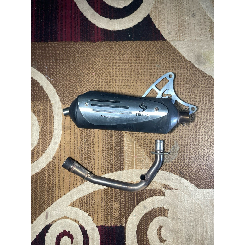 Knalpot Shijiro Std racing inlet 38