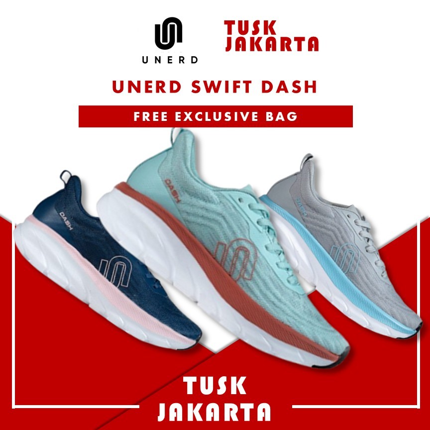Sepatu Unerd Swift Dash Sepatu Sneakers Casual Sport Sepatu Sneakers Olahraga Wanita Unerd Original