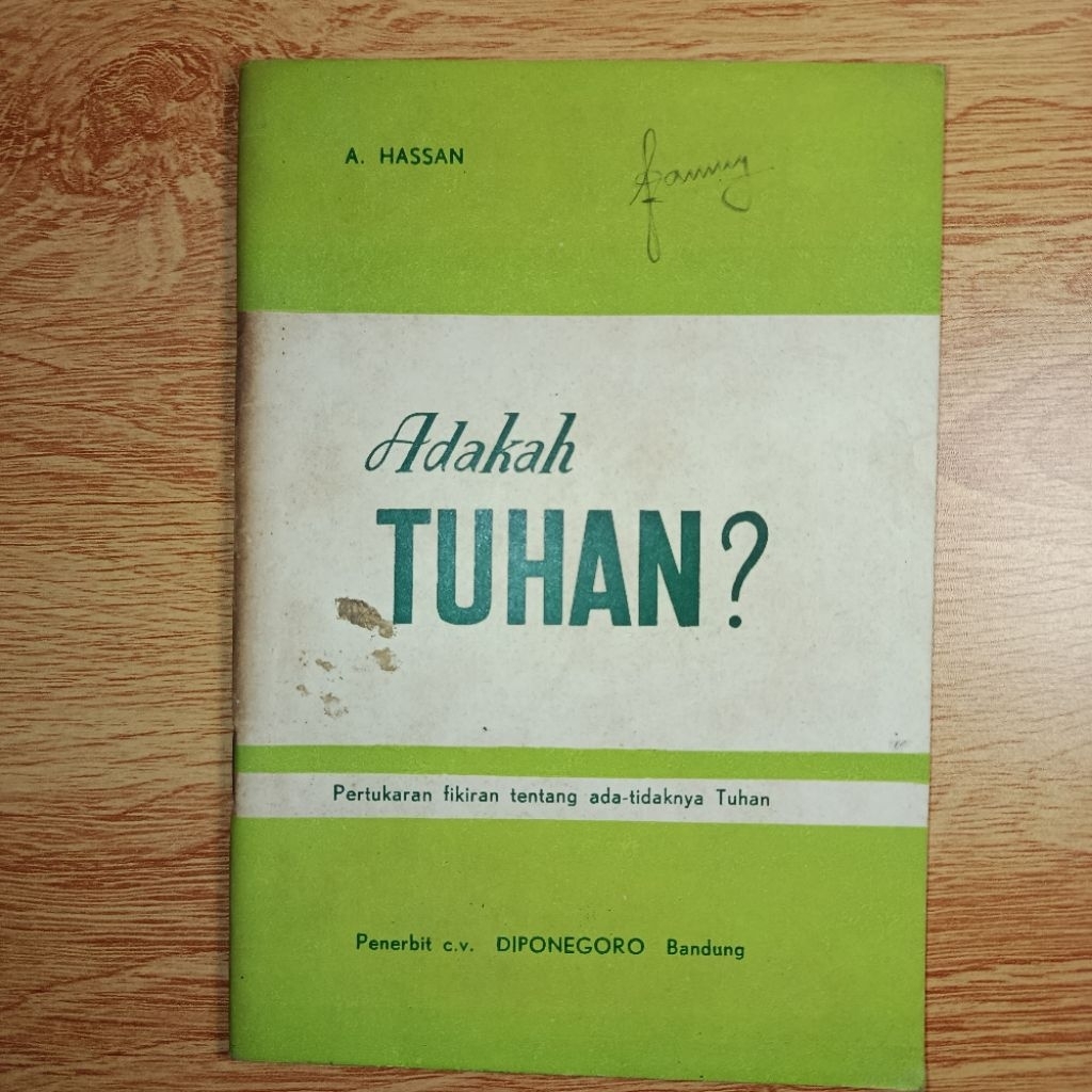​"​Adakah TUHAN?" - A. Hassan