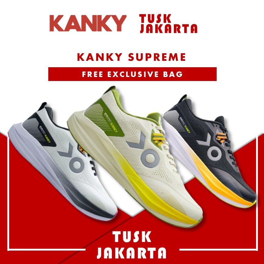 Sepatu Kanky Supreme Original Sepatu Sneakers Kanky Casual Sport Running Pria Wanita