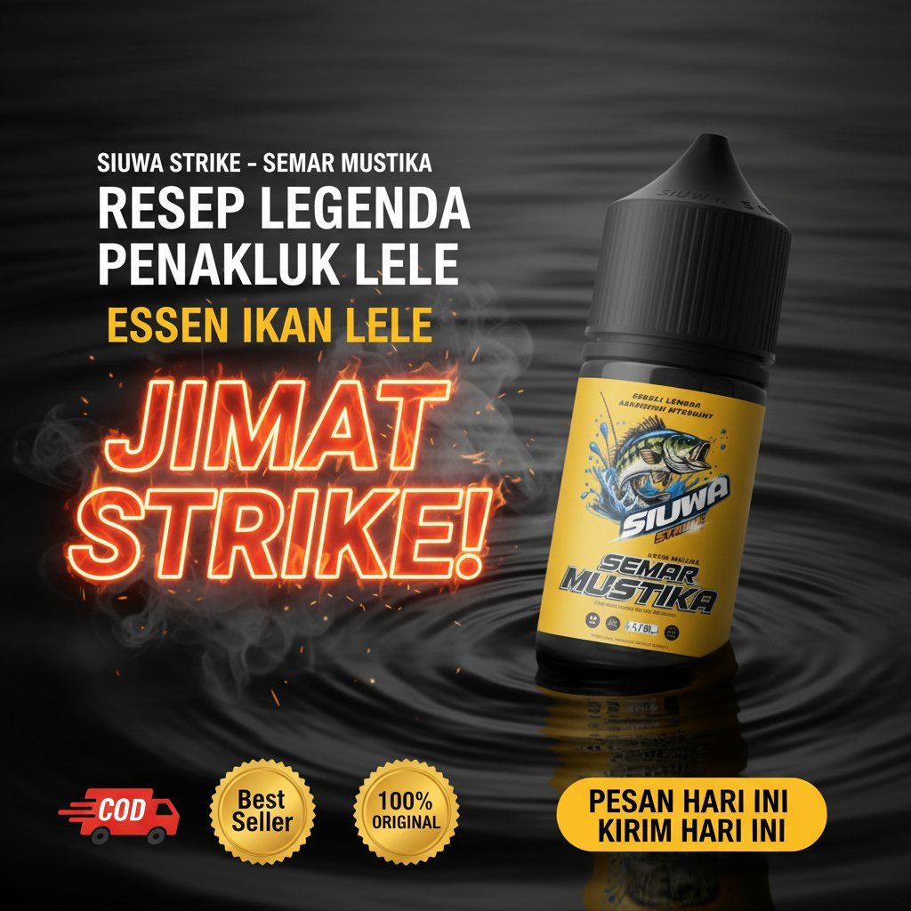 Essen Lele Galatama & Harian Umpan Pancing Gacor Cepat Strike – Semar Mustika Siuwa Strike