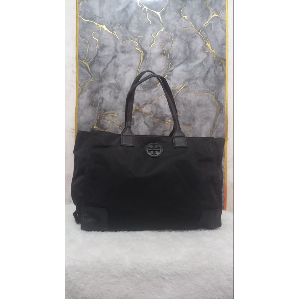 Tory Tote Nylon mix Safiano