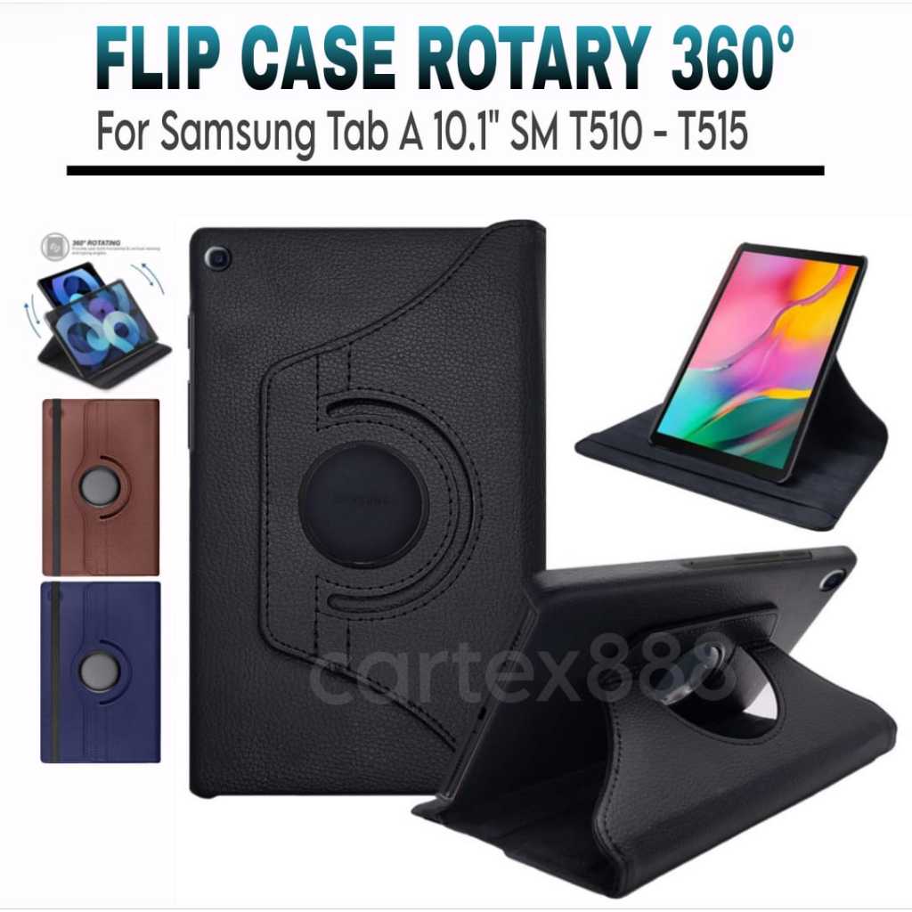 Case Rotary Samsung Tab A 10.1"inch 2019 / T510 / T515 / samsung tab a 2019 / case samsung tab a 201