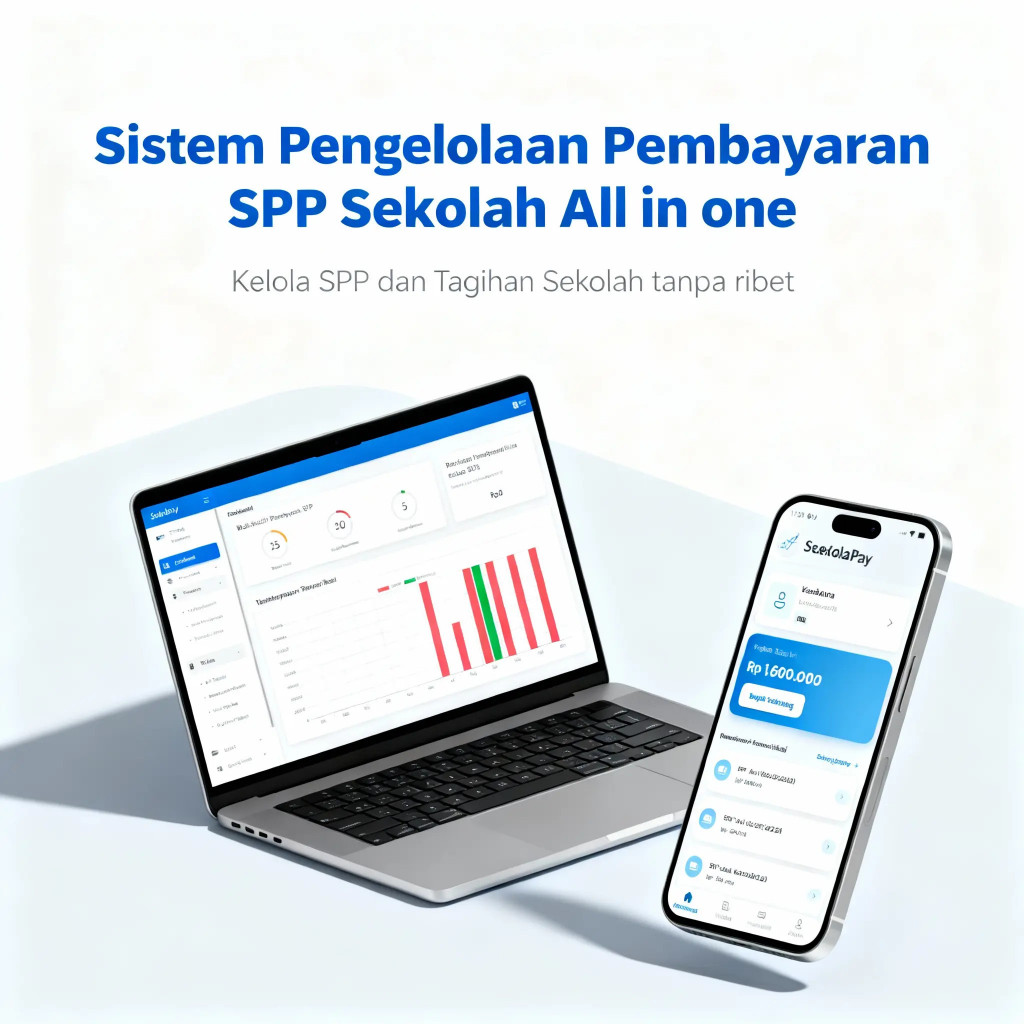 Aplikasi SPP Sekolah Lengkap Terintegrasi (Web dan Android)