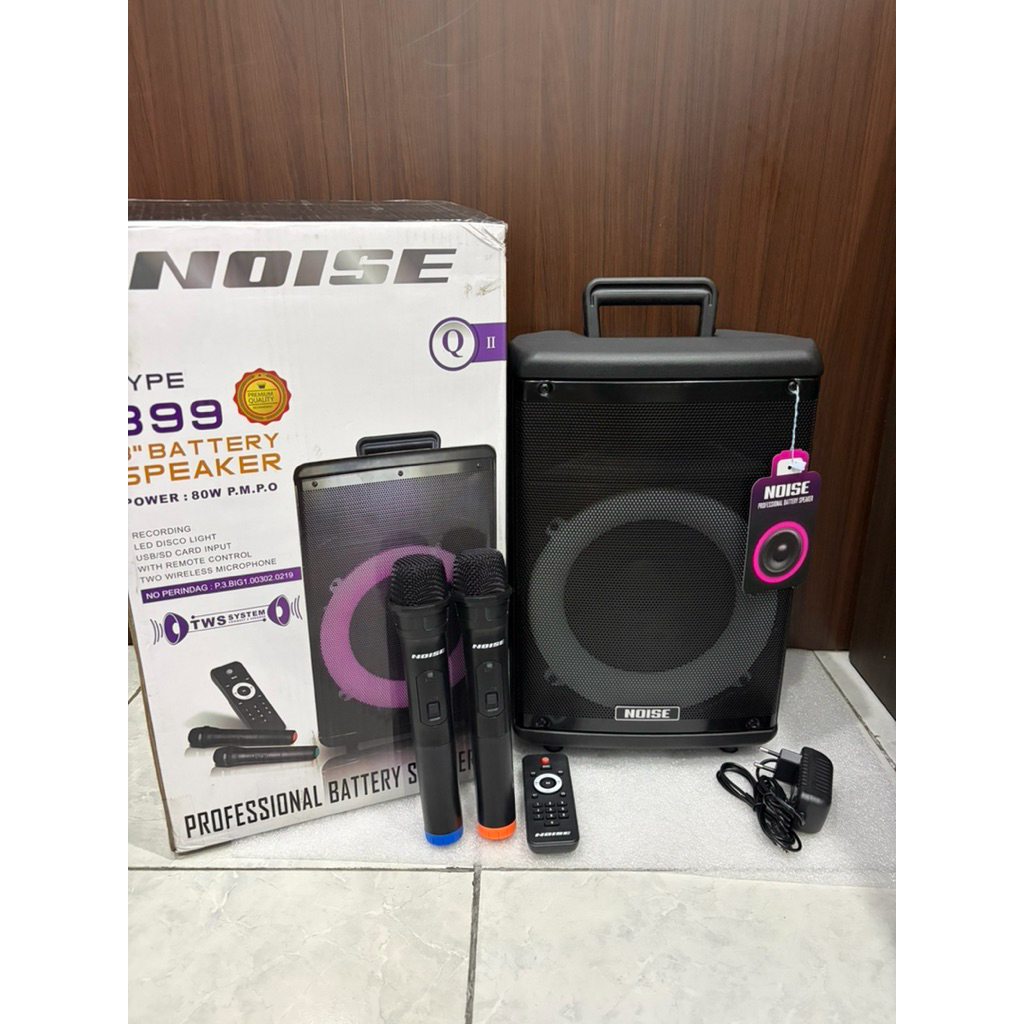 Speaker portable Noise 8” 899 QII speaker bluetooth speaker pengajian Noise 899QII original