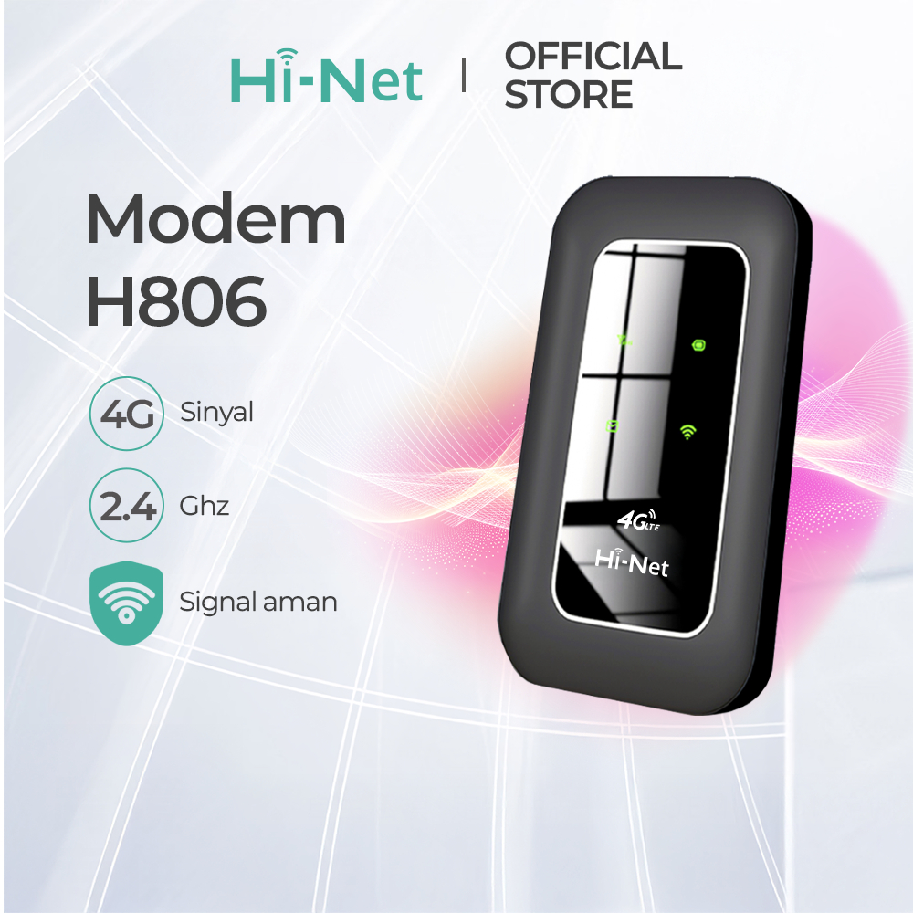 HiNet&Bonkyo H806 Wireless Router 4G LTE 5G Mini Modem 150Mbps Mobile Broadband Modem Router Pembuka