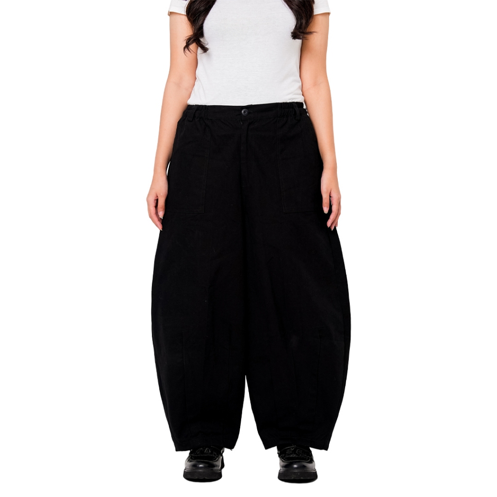 CHOIZEE OFFICIAL - FATIGUE BALLOON PANTS BLACK KHAKI OLIVE