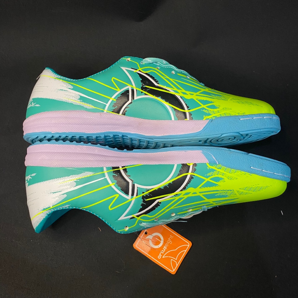 COD Sepatu Sepak Bola Futsal ORTUSEIGHT Nyaman Dipakai, Material Semi Kulit, Ukuran 38-44