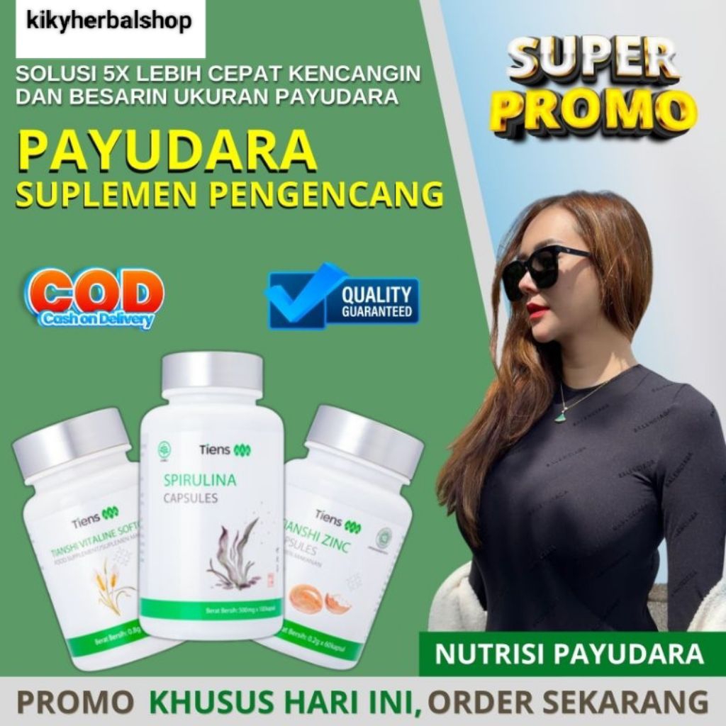 Tiens Pembesar Payudara Herbal Alami Pengencang Payudara Breastcare